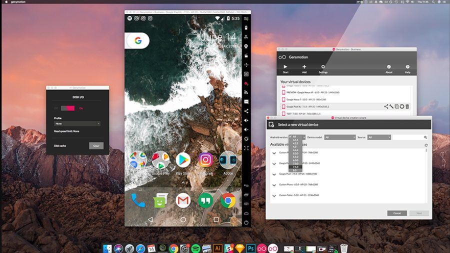 full latest android emulator for mac with working bluetooth